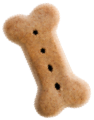 Bone shaped pet food